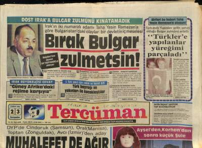 Tercüman Gazetesi 23 Temmuz 1986 - Bayarı Ziyaret Eden Demirel Yasaklardan Yakındı GZ83255 - 1