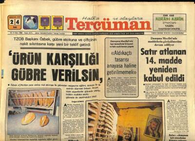 Tercüman Gazetesi 24 Ağustos 1982 - Arafatın En Yakın Yardımcısı İsraile Karşı Bütün Dünyada Yeraltı Savaşı Başlatacaklarını Açıkladı GZ89087 - 1