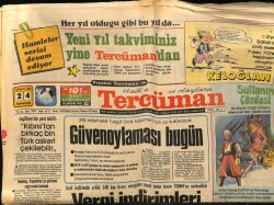 Tercüman Gazetesi 24 Aralık 1983 - 398 Milletvekili Turgut Özal Hükümeti İçin Oy Kullanacak GZ67278 - 2