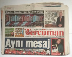 Tercüman Gazetesi 24 Aralık 2006 - 1.2 Milyar TL Vergi Kaçıran Patron Kim ? GZ5956 - 2
