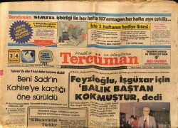 Tercüman Gazetesi 24 Haziran 1981 - Tahranda Dün 9 Kişi Daha Kurşuna Dizildi GZ64523 - 1
