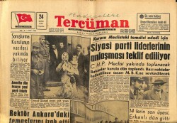 Tercüman Gazetesi 24 Kasım 1960 - Menderes Karısı İle Dün Sabah Görüştü GZ67212 - 2