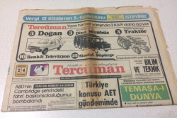 Tercüman Gazetesi 24 Mart 1982 - Kuveyt Ziyareti Yeni Bir Dönemin Kapısını Açtı - GZ15229 - 2