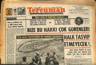 Tercüman Gazetesi 24 Mayıs 1969 - Gecekonduların İmar Durumu Çıkınca Her Ev Apartman Olacak GZ86201 - 1