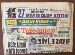 Tercüman Gazetesi 24 Mayıs 1986 - Özal Ekonomisine Özel Sektörden Notlar GZ6814 - 1