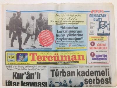 Tercüman Gazetesi 24 Mayıs 1987 - Doğum Günü Hediyesi GZ53557 - 1