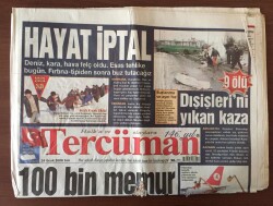Tercüman Gazetesi 24 Ocak 2006 - Erdoğan Davos Yolcusu GZ10519 - 1