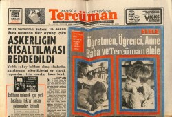 Tercüman Gazetesi 24 Şubat 1969 - Milli Savunma Bakanı İle Askeri Şura Arasında Fikir Ayrılığı Çıktı GZ65823 - 2