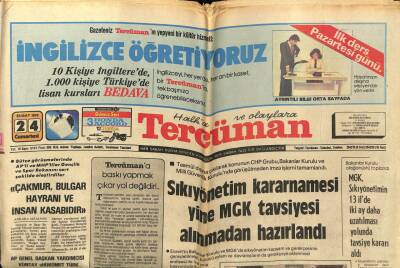 Tercüman Gazetesi 24 Şubat 1979 - Doğum Günü Hediyesi GZ54836 - 1