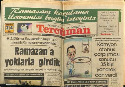 Tercüman Gazetesi 24 Temmuz 1979 - Doğum Günü Hediyesi GZ54831 - 1