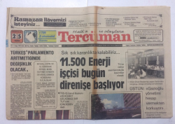 Tercüman Gazetesi 25 Ağustos 1978 - TürkeşParlemento Aritmetiğinde Değişiklik Olacak - GZ15207 - 2