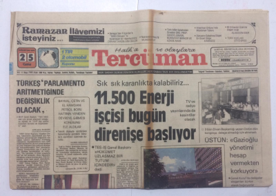 Tercüman Gazetesi 25 Ağustos 1978 - TürkeşParlemento Aritmetiğinde Değişiklik Olacak - GZ15207 - 2