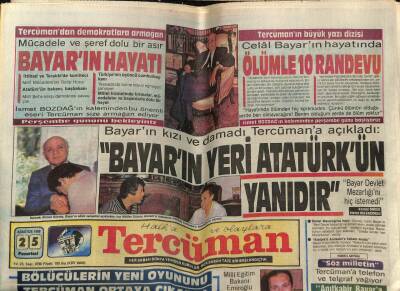 Tercüman Gazetesi 25 Ağustos 1986 - ABDden Süper Tohum Özaldan Süper Destek GZ54146 - 1