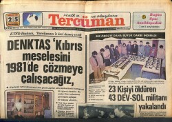 Tercüman Gazetesi 25 Aralık 1980 - Hayatında Kumar Oynamayan Ferdi Tayfur , Son Filminde Kumarbaz Oldu GZ118029 - 1