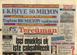Tercüman Gazetesi 25 Aralık 1985 - İşçi Emeklisi Ek İşte Çalışabilecek GZ103385 - 2