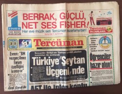 Tercüman Gazetesi 25 Ekim 1985 - AET İle İpler Koptu GZ10346 - 1