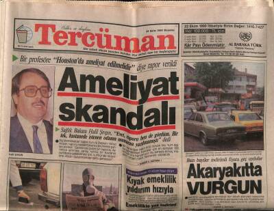 Tercüman Gazetesi 25 Ekim 1990 - Asil Nadir , Para Kaynağı Buldu GZ70337 - 2
