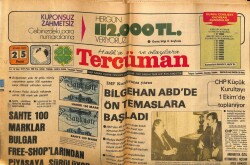Tercüman Gazetesi 25 Eylül 1977 - Türkiyeden Yılda Geçecek Tır Sayısı 130 Bin Olarak Sınırlandı GZ69879 - 2