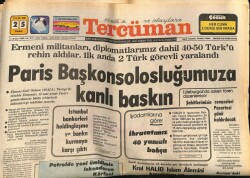 Tercüman Gazetesi 25 Eylül 1981 - Cüneyt Arkının Rolünü Fikret Hakan Kaptı... GZ65980 - 1