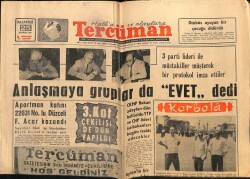 Tercüman Gazetesi 25 Haziran 1962 - İnönünün İsteği Kabul Edilmezse İhtilal Olurmuş GZ65813 - 2