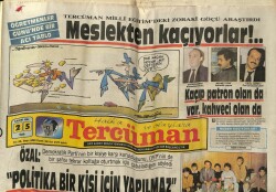 Tercüman Gazetesi 25 Kasım 1986 - Mimarlık Bürosu Açan Erol Evgin Sahnelere Veda Ettiğini Açıkladı GZ70381 - 2