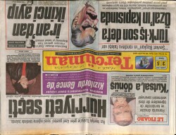 Tercüman Gazetesi 25 Kasım 1988 - İrandan İkinci Ayıp GZ61430 - 1