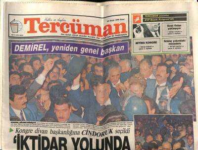 Tercüman Gazetesi 25 Kasım 1990 - Zerrin Özer Ve Balonlar GZ70348 - 2
