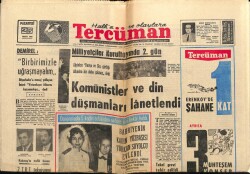 Tercüman Gazetesi 25 Mart 1968 - Denize Uçan Gelin Otobüsünde 14 Kişi Öldü , 40 Ağır Yaralı Var GZ67017 - 1