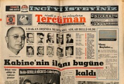 Tercüman Gazetesi 25 Mart 1971 - Lastiğe Yapılan Zam Durduruldu GZ70817 - 1
