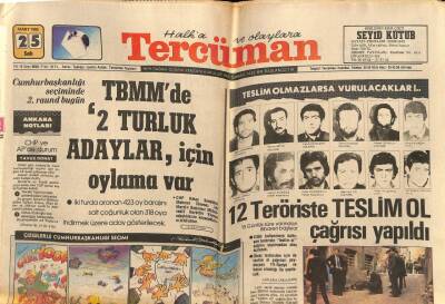 Tercüman Gazetesi 25 Mart 1980 - Cüneyt Arkında Sahneye Evet dedi GZ80901 - 1