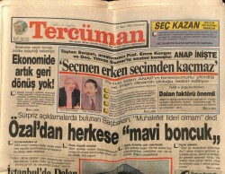 Tercüman Gazetesi 25 Mart 1989 - Komünistlerin Adliye Şovu GZ65060 - 2