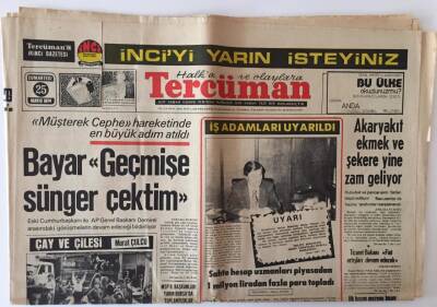 Tercüman Gazetesi 25 Mayıs 1974 - Olimpiyatlara Katılışımızın 50. Yılı Kutlanıyor GZ11295 - 1