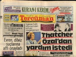 Tercüman Gazetesi 25 Mayıs 1985 - Abdurrahman Bin Avfın Mezarı Pervaride GZ65893 - 2