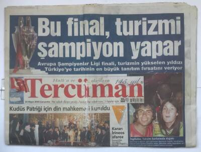 Tercüman Gazetesi 25 Mayıs 2005 - 3 Milyar Kişi TV İzleyecek GZ7421 - 1