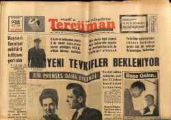 Tercüman Gazetesi 25 Nisan 1963 - Kayseri Emniyet Müdürü İstifasını Geri Aldı GZ67555 - 1