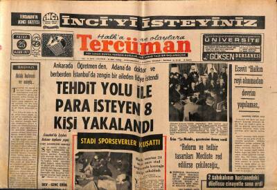 Tercüman Gazetesi 25 Nisan 1971 - İstanbulda Sigortalı İşçi Sayısı 800 Bine Yükseldi GZ88933 - 1