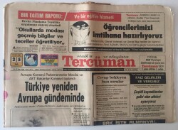 Tercüman Gazetesi 25 Ocak 1983 - Türkiye Yeniden Avrupa Gündeminde GZ10671 - 2