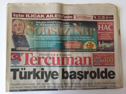 Tercüman Gazetesi 25 Ocak 2003 - Irak Savaşın da Türkiye Başrolde GZ10745 - 1