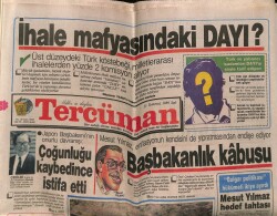 Tercüman Gazetesi 25 Temmuz 1989 - İşadamı Arzan Kaçırıldı GZ67300 - 2