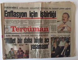 Tercüman Gazetesi 25 Temmuz 1991 - Aydın Menderes , Demirkırat Belgeselini Değerlendirdi GZ11276 - 1