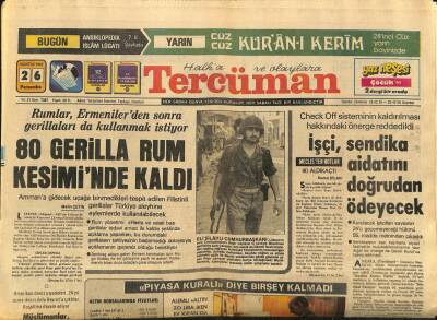 Tercüman Gazetesi 26 Ağustos 1982 - İhraç İmkanı Bulunamayınca Soğanın Fiyatı Düştü GZ89088 - 1