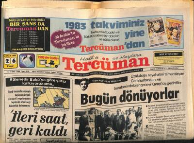 Tercüman Gazetesi 26 Aralık 1982 - Rusların Mektubu Fransız Basınını Ayağa Kaldırdı GZ67054 - 2