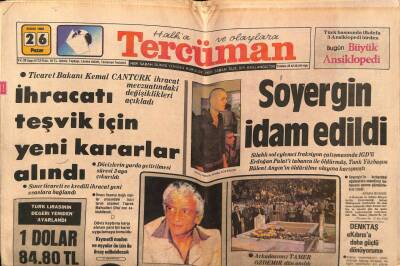 Tercüman Gazetesi 26 Ekim 1980 - Doğum Günü Hediyesi GZ55102 - 1