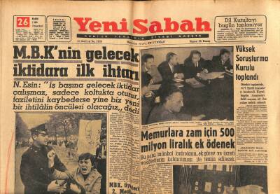 Tercüman Gazetesi 26 Eylül 1960 - Krutçef , Batılılara Tekrar Hücum Etti - Yüksek Soruşturma Kurulu Toplandı GZ123723 - 1