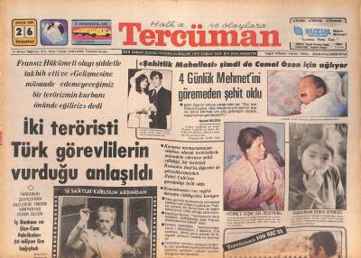 Tercüman Gazetesi 26 Eylül 1981 - Boksörlerimiz Yarın Yugoslavyaya Gidiyor - 1. Ligde Puan Pazarı GZ127696 - 1