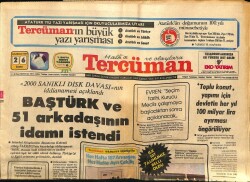 Tercüman Gazetesi 26 Haziran 1981 - Baştürk Ve 51 Arkadaşının İdamı İstendi GZ64527 - 1