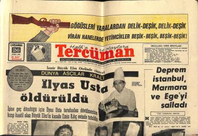 Tercüman Gazetesi 26 Mart 1969 - Pakistanda Eyüp Han Yerini Gnl. Yahya Hana Terketti - Dünya Aşçılar Kralı İlyas Usta Öldürüldü GZ118839 - 1