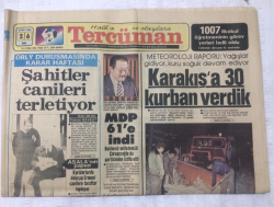 Tercüman Gazetesi 26 Mart 1985 - Kaddafi Amerikalı Zenci Askerleri İsyana Çağırdı - GZ17170 - 1