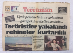 Tercüman Gazetesi 26 Mayıs 1981 - Teröristler Yakalandı Rehineler Kurtarıldı - GZ17423 - 2