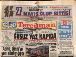 Tercüman Gazetesi 26 Mayıs 1986 - Özal SHP Meclisi Çalıştırmıyor GZ70668 - 1